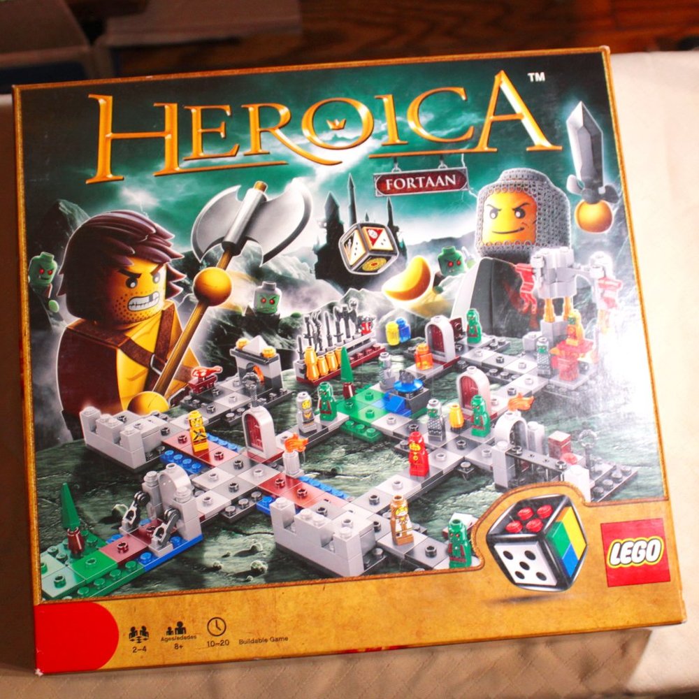 Lego Heroica Board Game